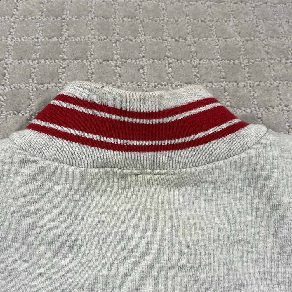VTG 90s Mickey Mouse Florida Size Large Walt Disney Sweatshirt Varsity Jacket - Picture 7 of 8